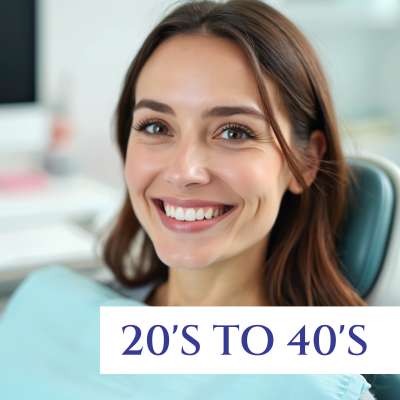 Dental Care for Age 20s to 40s