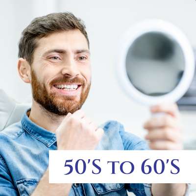 Dental Care for Age 50s to 60s